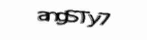 Security check image, please type the characters shown