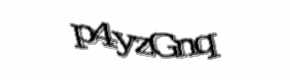 Security check image, please type the characters shown