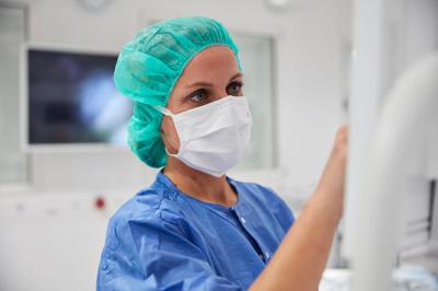shoot at Värnamo Hospital OR, Sweden 2017 by Beeldcollectief