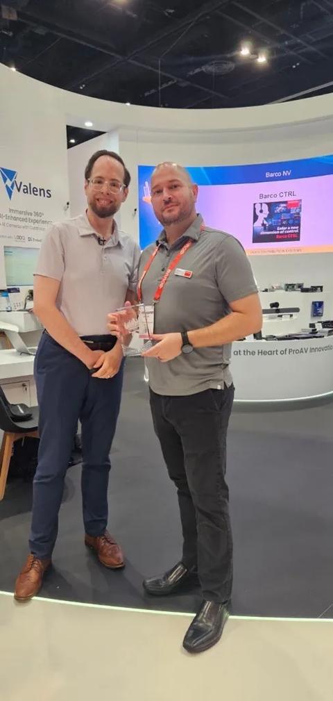commercial integrator best award infocomm 2025 for Barco CTRL