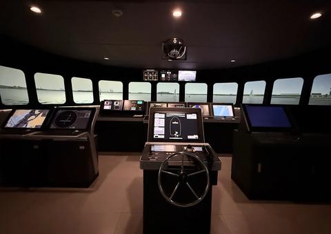 Full speed ahead for immersive seafarer education at EVERGREEN MARINE CORP with Barco FL40 projectors