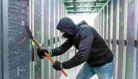 Blog post cybersecurity timo kosig burglar server room phishing security