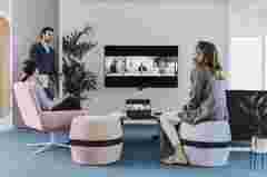 ClickShare conference, Jabra Panacast, distancing, huddle space