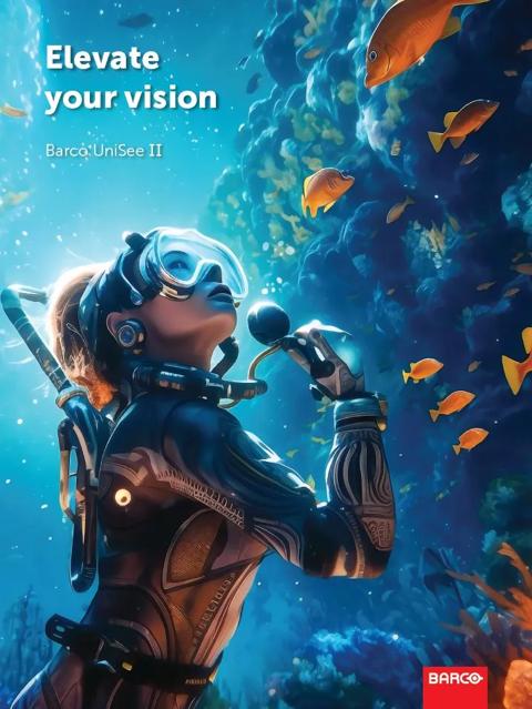 brochure cover barco unisee II brochure for use on website
