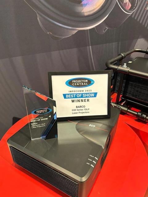 projector central award for g50 at infocomm 2023