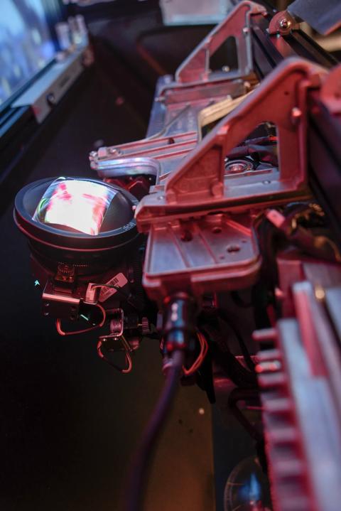 rgb laser video wall technical image odl odl-721 inside view mirrors