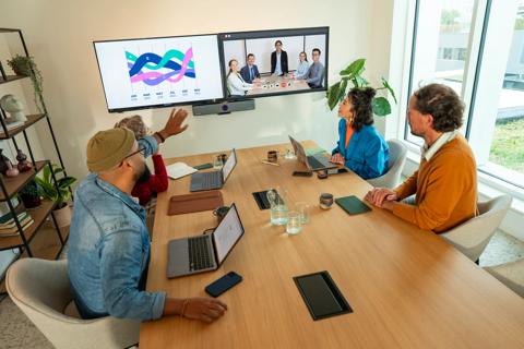 ClickShare soundbar application picture