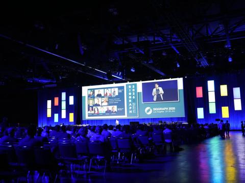 A front-row seat to innovation: Barco powers SIGGRAPH 2026 stage with UDM and SP4K