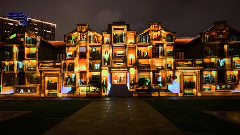 Barco projectors lights up the 2nd Shanghai International Lighting Festival