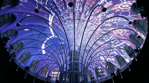 Videos for customer story 2024 Shanghai International Light Festival, projection mappings