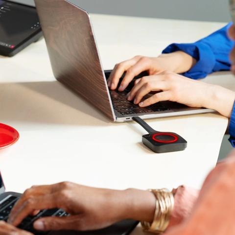 ClickShare room system for video conferencing