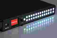 PDS-4k with lit buttons and reflection