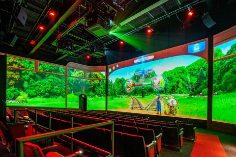 Pictures for customer story Hershey's Great Candy Expedition by Clair Global with UDX projectors