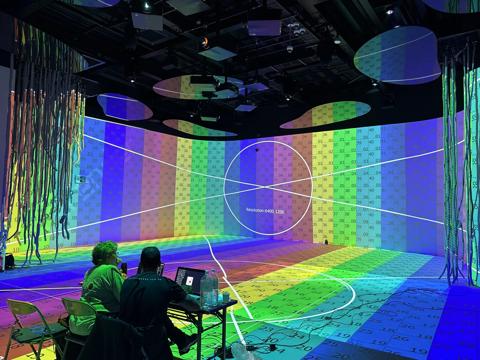 Barco projection at Portugal pavilion for World Expo 2025 Osaka