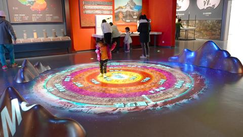 Video and pictures for customer story about Fuzhou Science and Technology Museum in China using G50 and UDM projectors