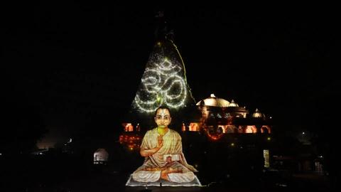 A new light on history at Shree Shamlaji Vishnu Temple projection mapping customer story with UDM
