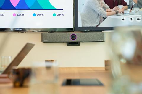 ClickShare soundbar application picture