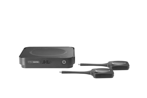 ClickShare Hub Pro_ vista de Unit_front base