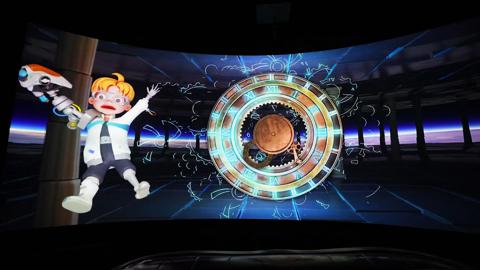 Pictures for customer story WS Dream Park Wuhan in China, immersive theme park dark rides with Barco G60 projectors