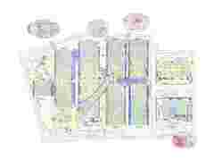 Floorplan ISE 2025 Barco control rooms partner booths