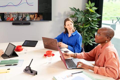 ClickShare room system for video conferencing