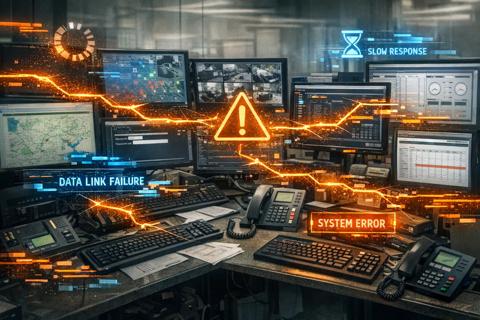 security control room visuals
