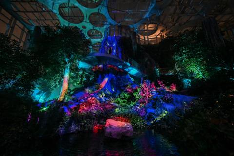 Barco G-series lights up the Shanghai Greenhouse Garden with an immersive experience