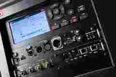 UDM UI and input connector panel
