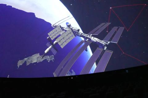 Okasan Digital Dome Theatre Kagura Dome, Japan, powered by Barco F400