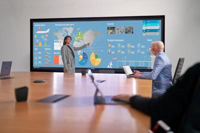 Crisis room boardroom image taken on onecampus