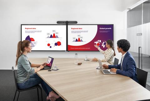 ClickShare CX-50 2nd second generation dual screen