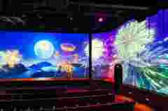 Pictures for customer story Hershey's Great Candy Expedition by Clair Global with UDX projectors