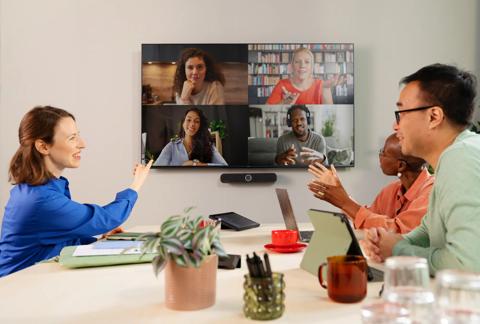 ClickShare room system for video conferencing