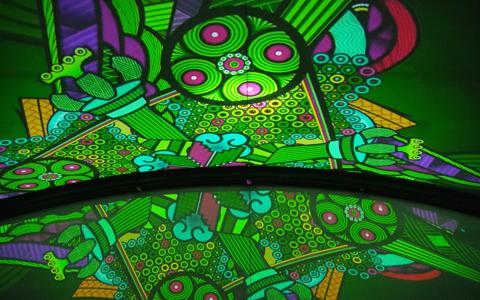 dazzling reveal of Potosina National Fair lineup with UDM projectors delivered by Ilumotion