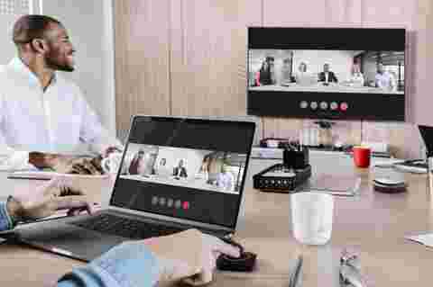 ClickShare conference, Jabra Panacast, distancing
