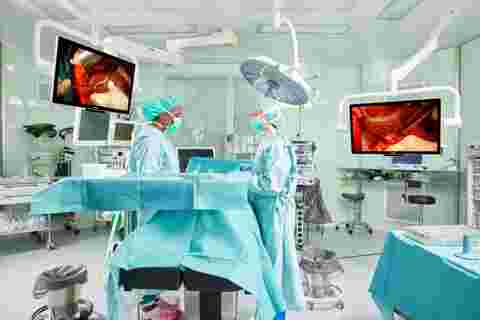 Barco surgical displays are designed for real-time imaging in digital operating rooms