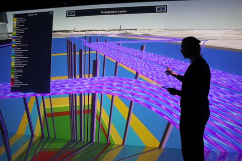 new Barco-powered VisLab environment in UFZ Leipzig using I600 projectors