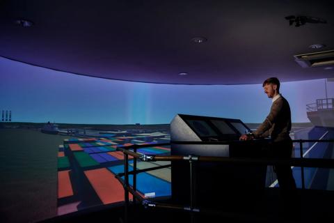 HR Wallingford shipbridge simulation ship naval nautical training