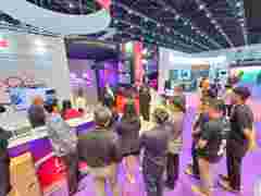 InfoComm US 2024 Barco booth picture