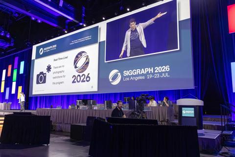 A front-row seat to innovation: Barco powers SIGGRAPH 2026 stage with UDM and SP4K