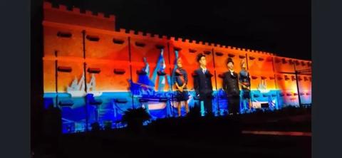 Customer story pictures CS Barco's Immersive Projection Mapping brings history back to life at historical Cellular Jail, India
