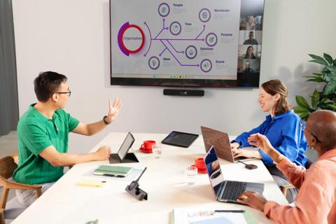 ClickShare room system for video conferencing