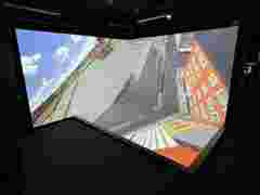 Customer story pictures of CAVE VR installation in Aichi Shukutoku University , Japan
