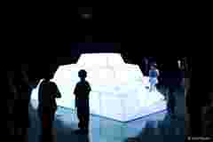 Pictures customer story
DARK MATTER museum Berlin Germany
'Polygon Playground'
Interactive projection on 3D structure with F80-4K7 projectors
WHITEvoid