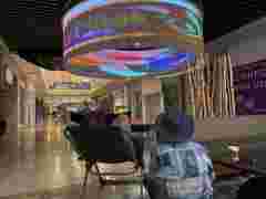 Public art sanctuary by David Aughenbaugh in the heart of the mall