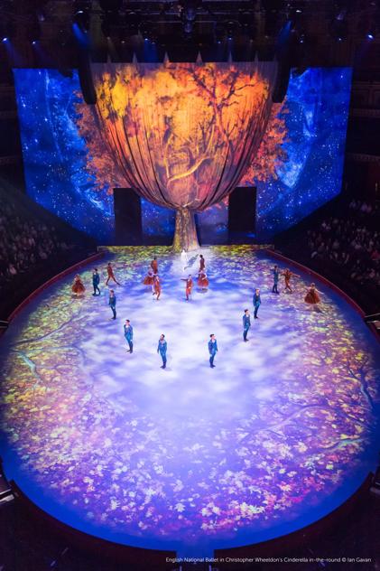 English National Ballet in Christopher Wheeldon's Cinderella in-the-round