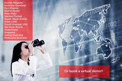 demo barco ctrl offices world map