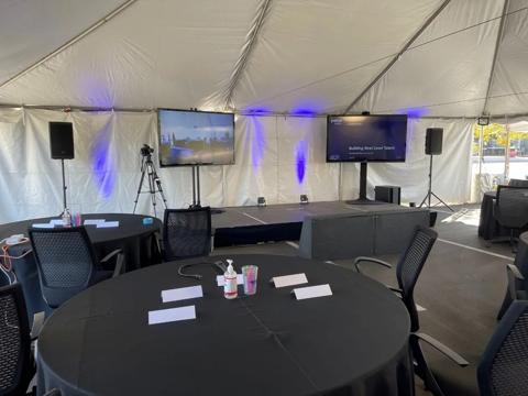 pictures for customer story with Don't Wonder Productions Highly professional board meetings for American pet retailer with PDS-4K