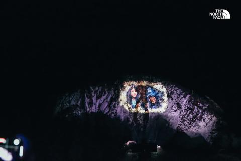 Pictures for customer story Barco projectors illuminate snowy peaks of Niubei mountain, Sichuan, China,  for The North Face x CLOT launch event for new collection