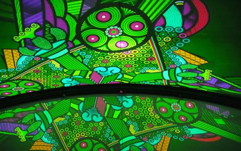 dazzling reveal of Potosina National Fair lineup with UDM projectors delivered by Ilumotion